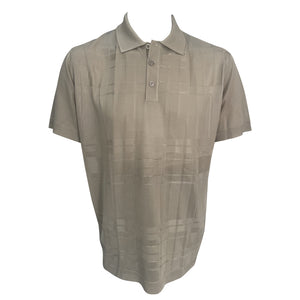Stacy Adams Men's Short Sleeve Chelly Plaid Print Polo Sport Shirt 57006