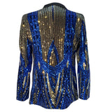 Platini Blue/Gold Fashion Blazer